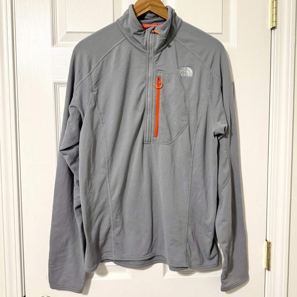 The North Face Men’s Half Zip Canyonland Pullover Sweater Size Large Gray